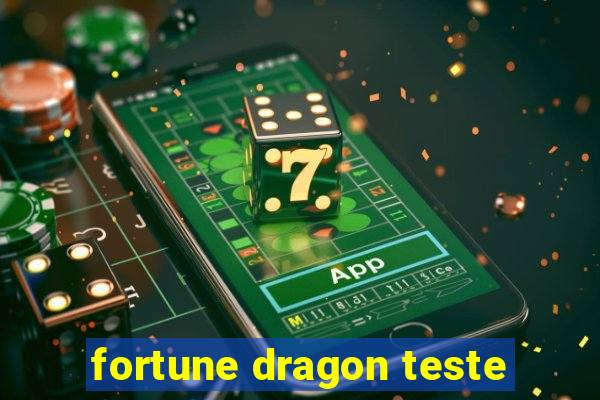 fortune dragon teste