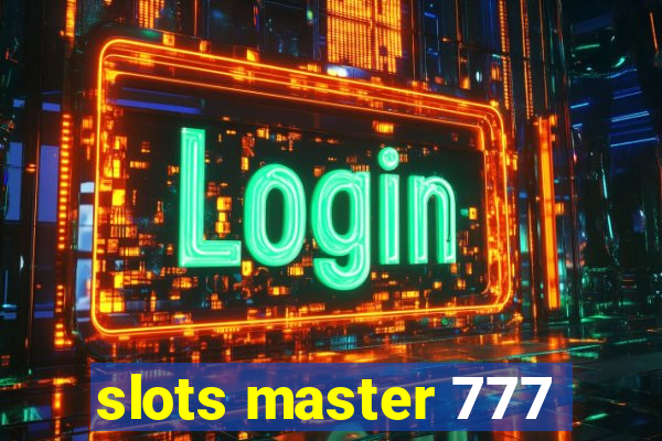 slots master 777