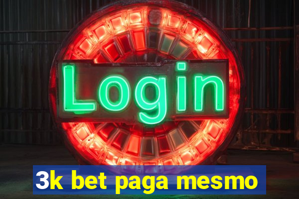 3k bet paga mesmo
