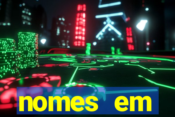 nomes em tupi-guarani masculinos