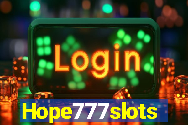 Hope777slots