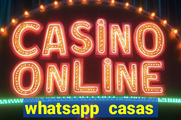 whatsapp casas bahia vendedor