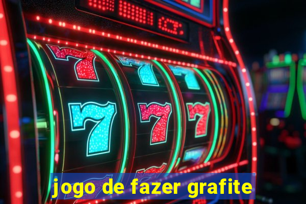 jogo de fazer grafite