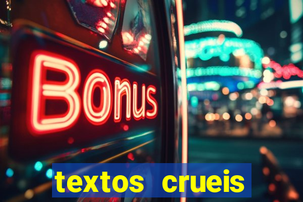 textos crueis demais pdf