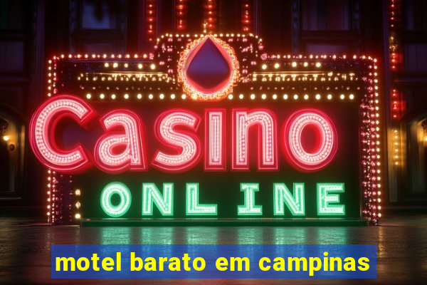 motel barato em campinas