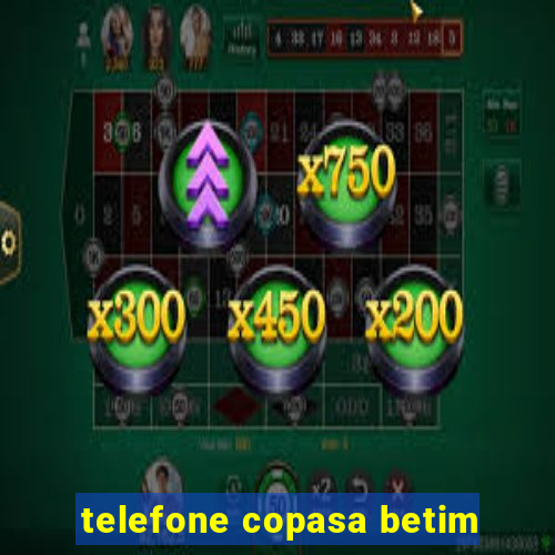 telefone copasa betim