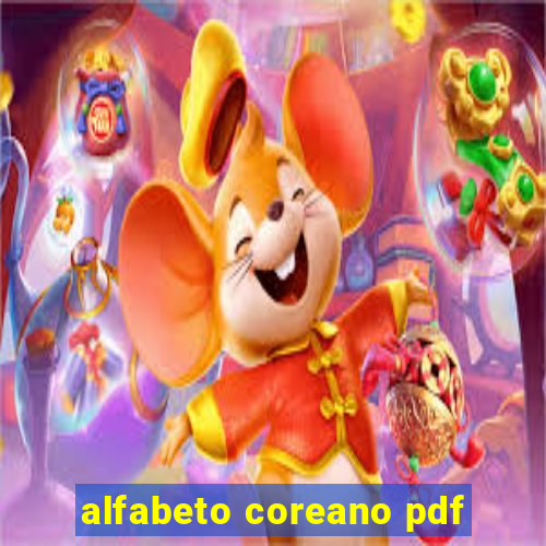 alfabeto coreano pdf