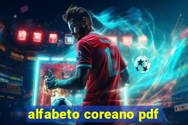 alfabeto coreano pdf