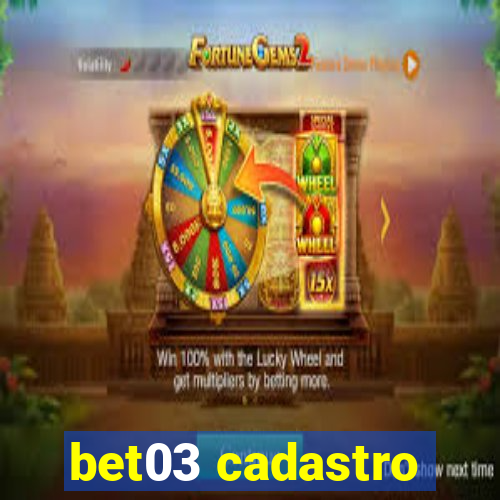 bet03 cadastro