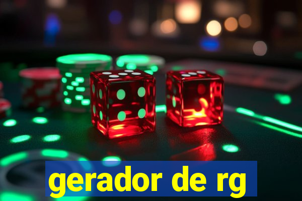 gerador de rg