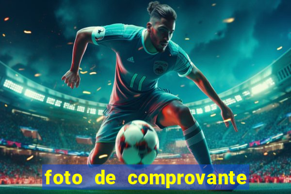 foto de comprovante de pix falso