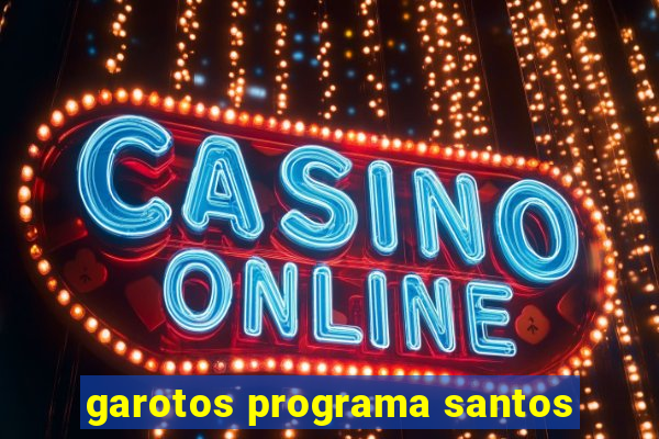 garotos programa santos