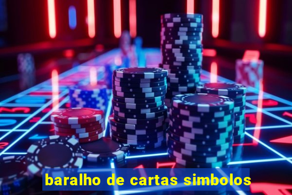 baralho de cartas simbolos