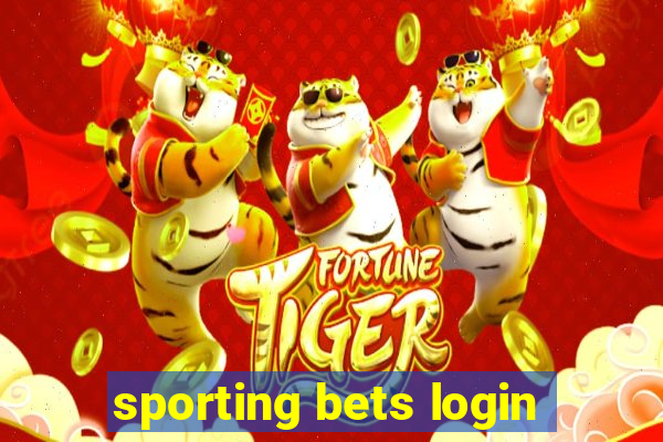 sporting bets login