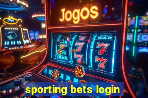 sporting bets login