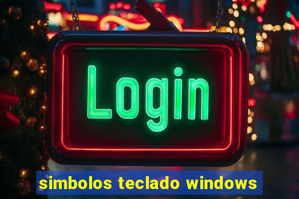 simbolos teclado windows