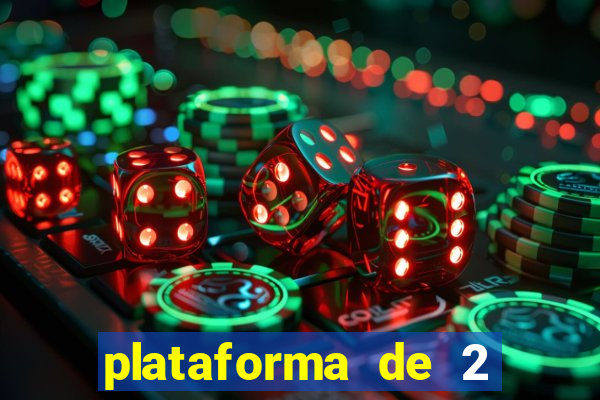 plataforma de 2 reais cassino