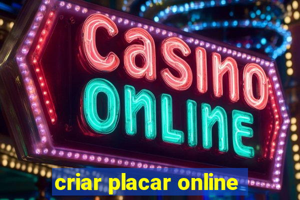 criar placar online