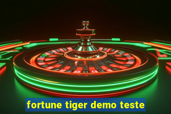 fortune tiger demo teste