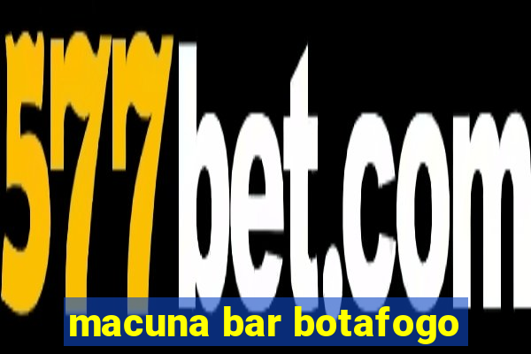 macuna bar botafogo