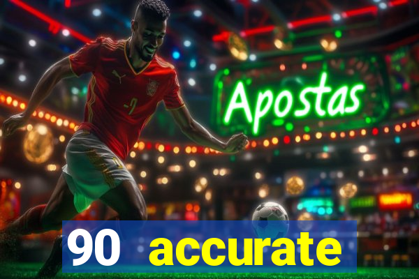 90 accurate football predictions