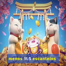 menos 11.5 escanteios