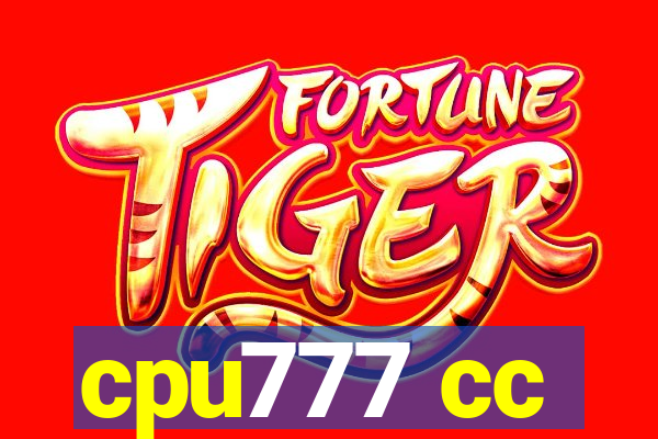 cpu777 cc