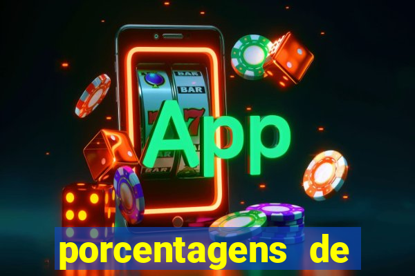 porcentagens de jogos pagantes