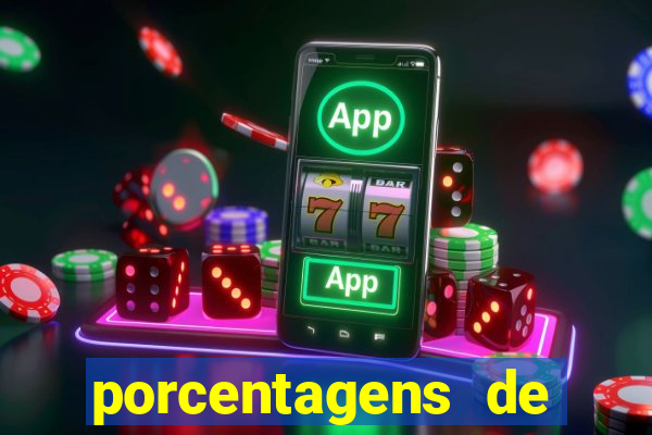 porcentagens de jogos pagantes