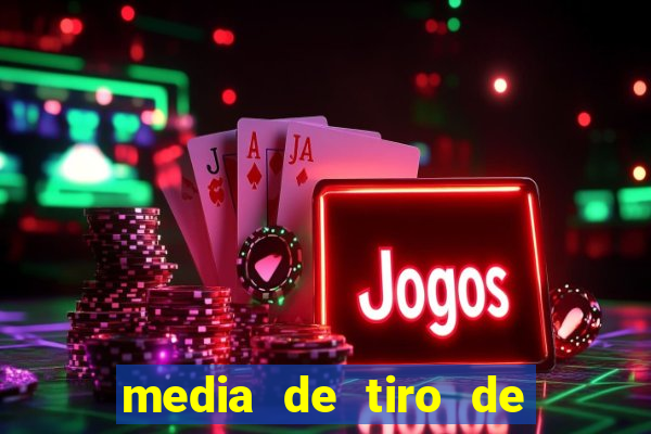 media de tiro de meta por jogo