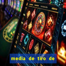 media de tiro de meta por jogo