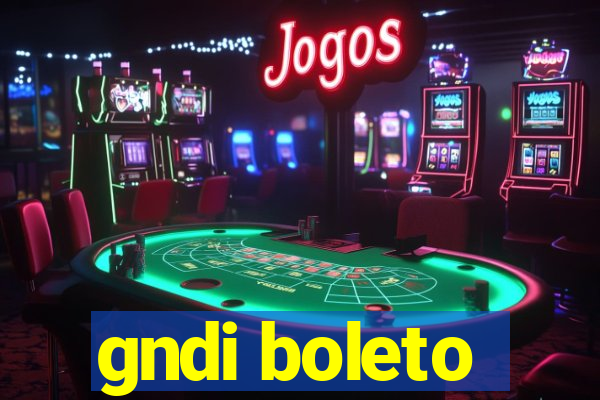 gndi boleto