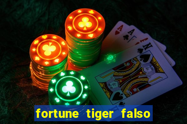 fortune tiger falso para brincar