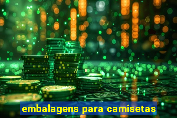 embalagens para camisetas