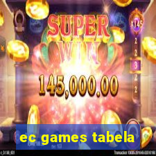 ec games tabela