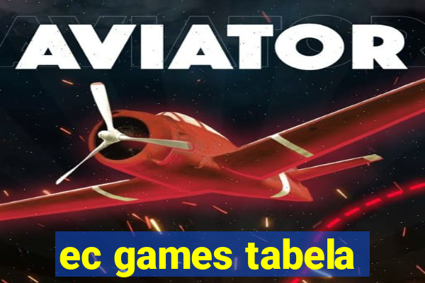 ec games tabela