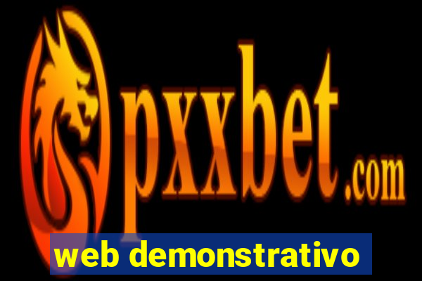 web demonstrativo