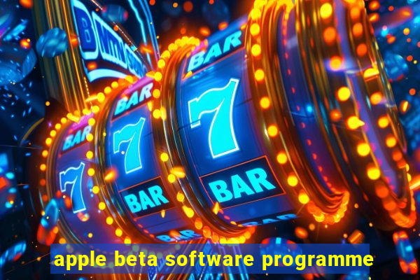 apple beta software programme