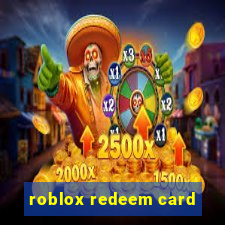 roblox redeem card
