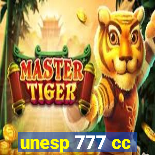 unesp 777 cc