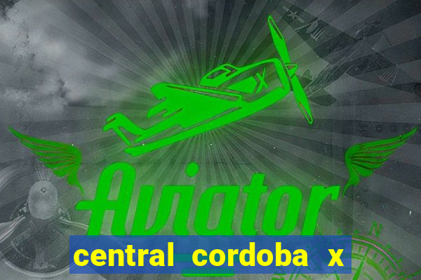 central cordoba x estudiantes palpite