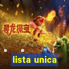 lista unica