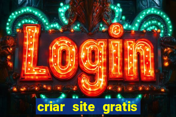 criar site gratis de jogos