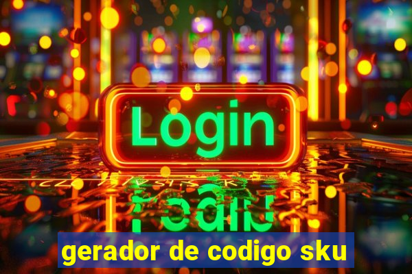gerador de codigo sku