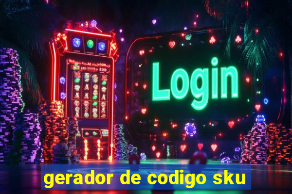 gerador de codigo sku