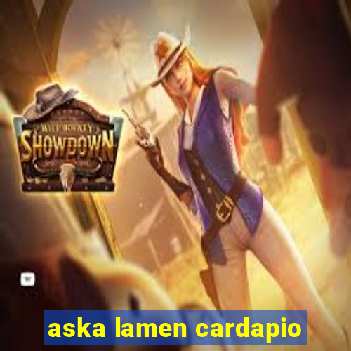 aska lamen cardapio