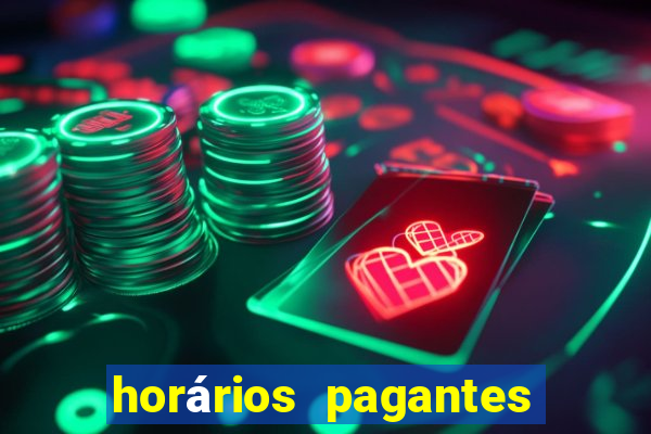 horários pagantes fortune tiger madrugada