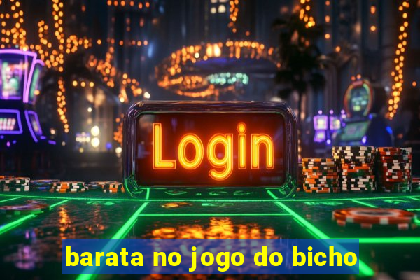barata no jogo do bicho