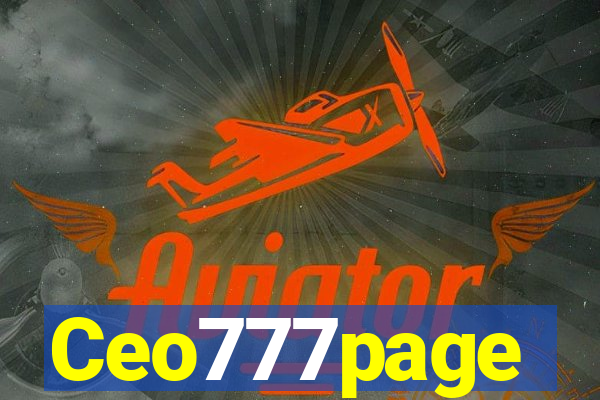 Ceo777page