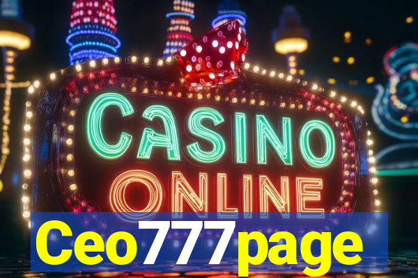 Ceo777page